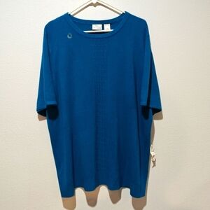 NWT Kim Rogers Signature 3X Top Blouse Feels Like Cashmere Extremely Soft Boxy